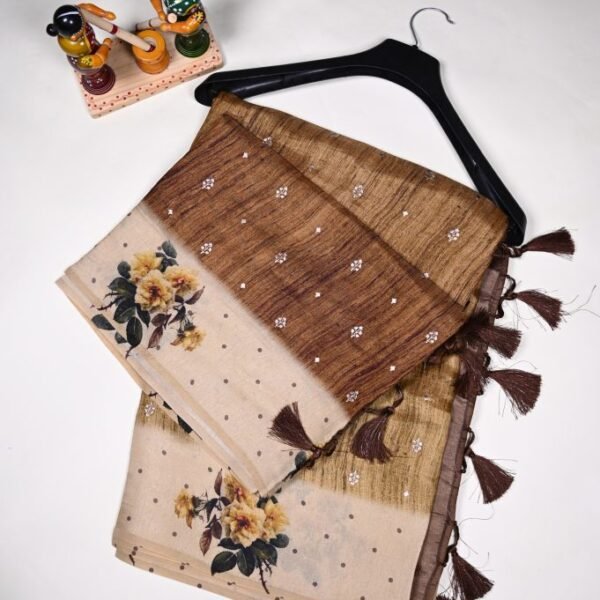 Crape Silk saree CS 01