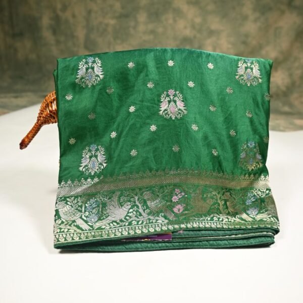 Semi Mushru Saree SMS10