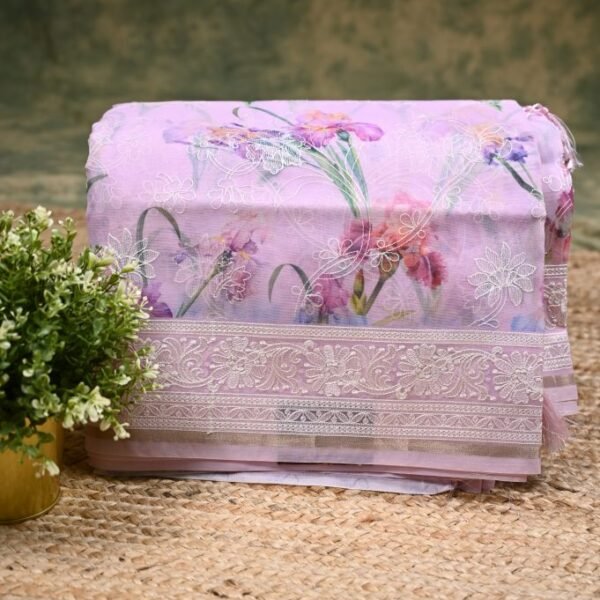 Banaras Organza Saree BO 15