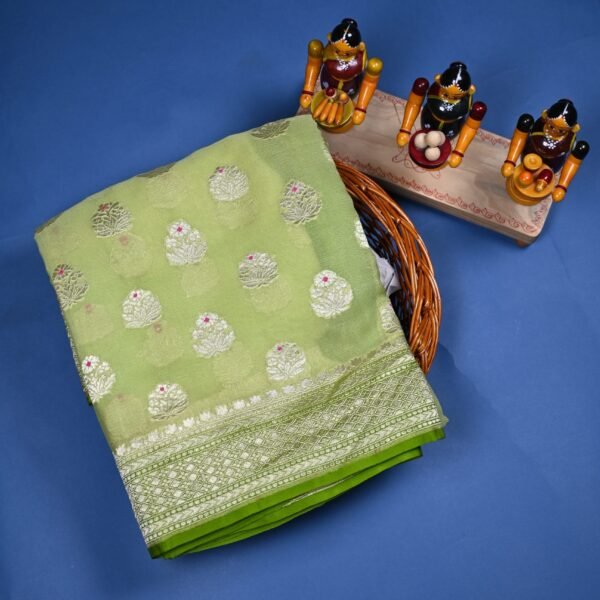 Pure Khadi Georgete PKG12