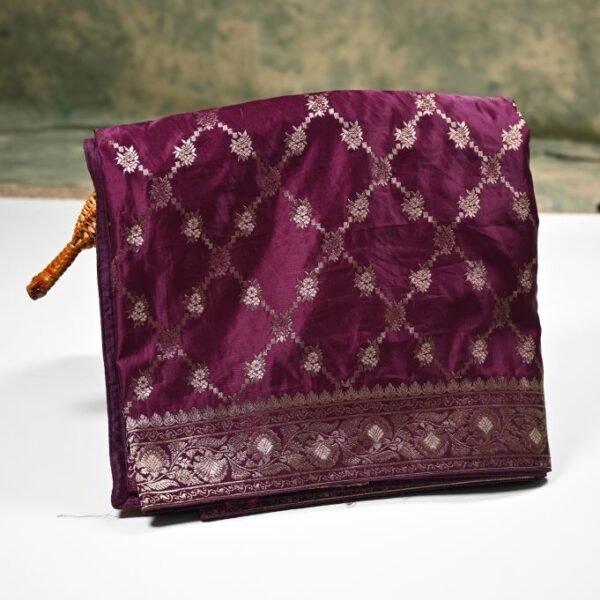 Semi Mushru Saree SMS12