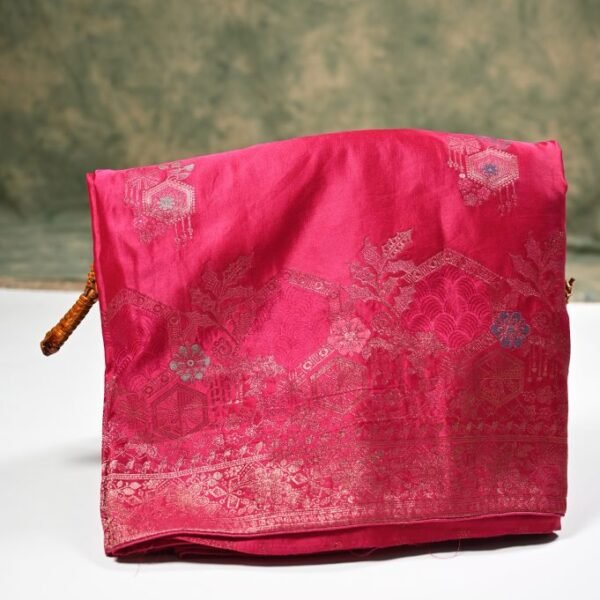 Semi Mushru Saree SMS13