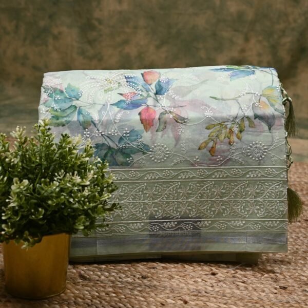 Banaras Organza Saree BO 22