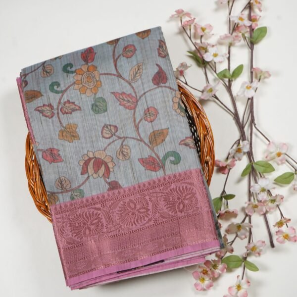Printed Munga Silk PMS07