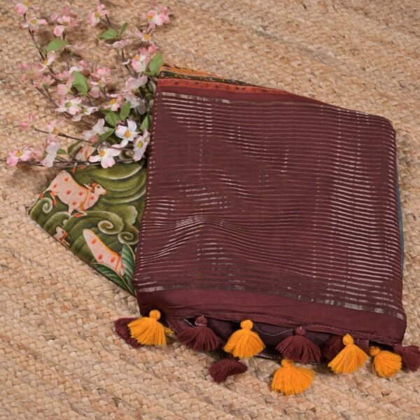 Butter Crape Sarees BCS10