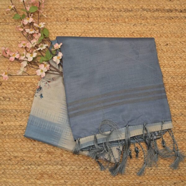 Tussar Print Saree TPS05