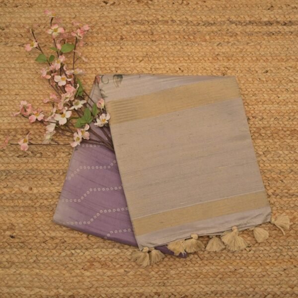 Tussar Print Saree TPS11