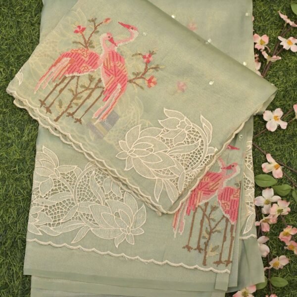 Pure Tissue Silk Saree PTSS10