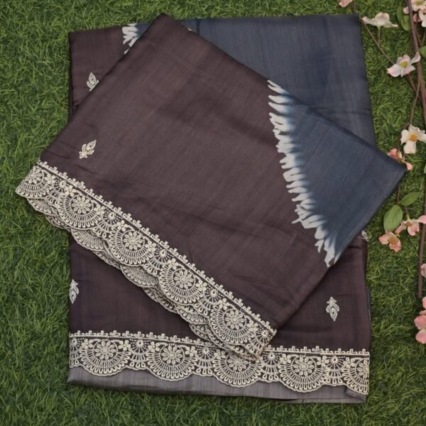 Satin Silk Saree SSS01