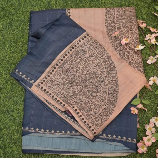 Satin Silk Saree SSS09